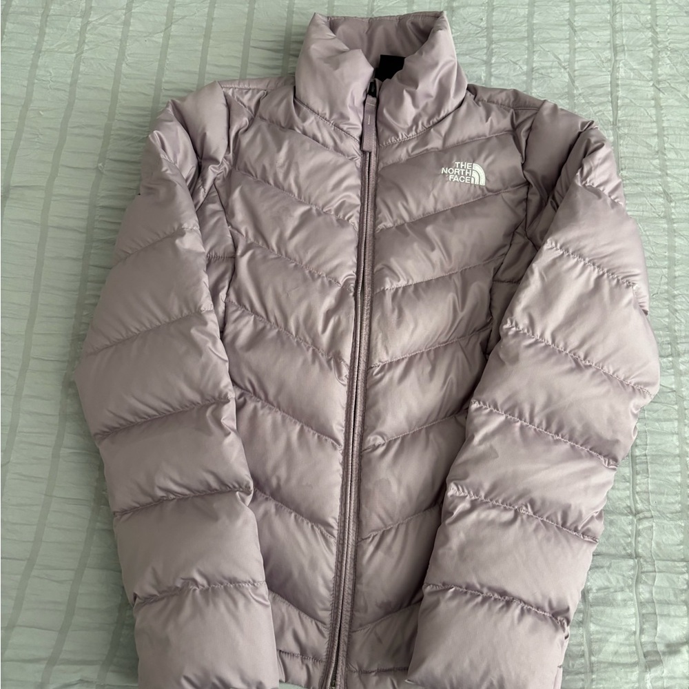 The North Face Women's Light Purple Puffer Jacket